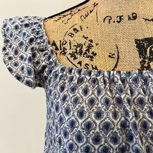 Ann Taylor Flutter Sleeve Top